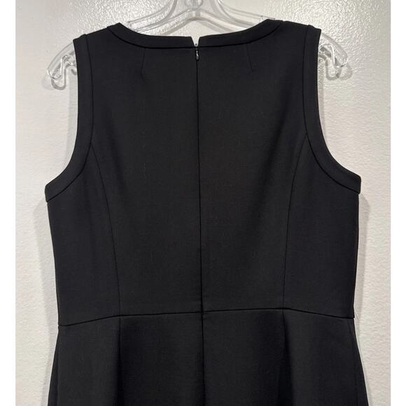 J. Crew Four Season Stretch Sheath Dress Womens Black Classic Work Career 6 - Picture 6 of 7